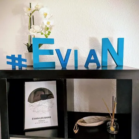 Appartement Pieds Dans L'eau - Léman - 2 Min Evian - Spacieux Neuvecelle